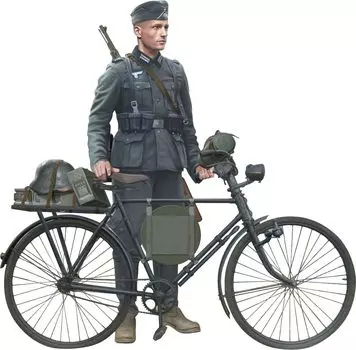 Master Box German 1 детали включены Пластиковая модель MB35171 1/35 Пехота/Велосипед 1939-42 Фототравление