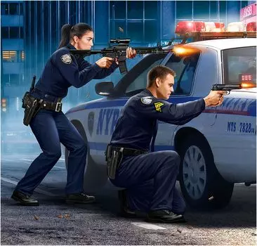 Master Box Robbery Suppression Series Полицейский Джек Салли Пластиковая модель MB24064 1/24