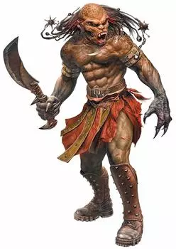 Master Box Странные спутники в конце вселенной, серия 3, зверочеловек-гладиатор Чак, пластиковая модель MB24057 1/24