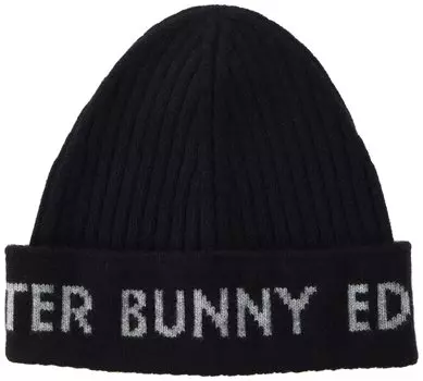 [Master Bunny] Унисекс вязаная шапка (Кашемировый Трикотаж) Кепка для гольфа 758-1287009 010Черный FR