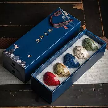 Master Cup Teacup Керамический чайный сервиз Kung Fu Чайная чаша Набор бытовых подарков Jianzhan Five Elements Cup
