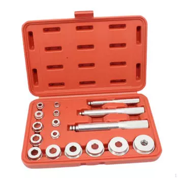 Мастер-комплект из 17 предметов, универсальная прочная обойма подшипника и установочная отвертка для уплотнения, алюминий для