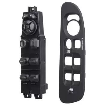 Master Power Window Control Switch w/ Bezel For Dodge Ram 1500 2500 3500 2002-2010