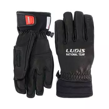 Master Pro LGM474GA Черные зимние теплые кожаные перчатки для фристайла и гонок на доске для фристайла, LGM474GA_BK-7000023014