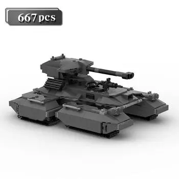 мастер-шеф блоки игрушки завет спартанские строительные блоки боевой танк кирпичи военное оружие моц пистолет кирпич космический корабль блок игра