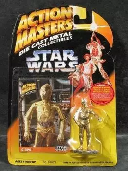 Мастера действий Star Wars Die Cast C-3p0