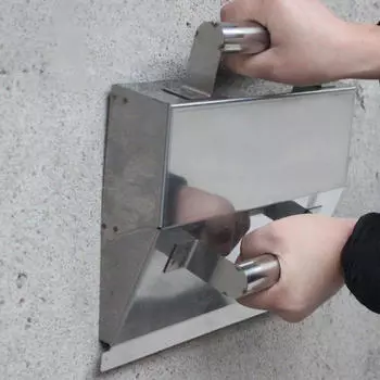Мастерок по бетону, штукатурка, нержавеющая сталь, портативная порошковая шпаклевка для штукатурки стен