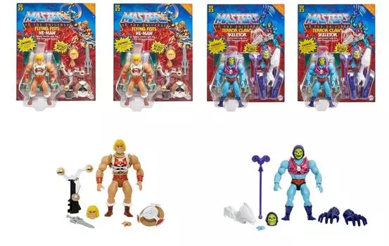 MASTERS OF THE UNIVERS Origins Deluxe Figure F Ассортимент из 4 КОРОБОК-лет и [Набор продан] [6 шт.] 987F-GVL75