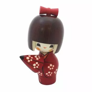 Мастерская Коцунэ Кокеши Kokeshi Raindrop Сделано в Японии