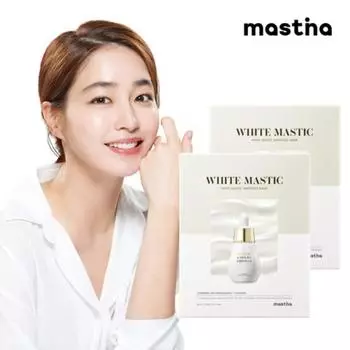 Mastina Lee Min-jeong Ampoule White Mastic Ampoule Mask Pack 28 мл, 2 набора