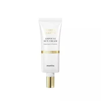MASTINA White Mastic Ampoule Солнцезащитный крем SPF50+ PA++++ 40мл Suncream