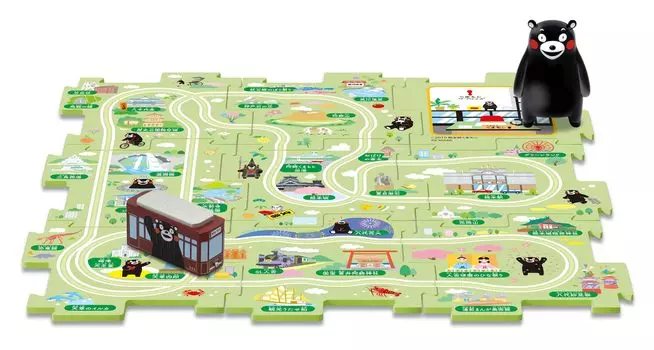 Masudaya Corporation Panel World Run (Версия Кумамон) Toy for ages 3 and up 480-1733