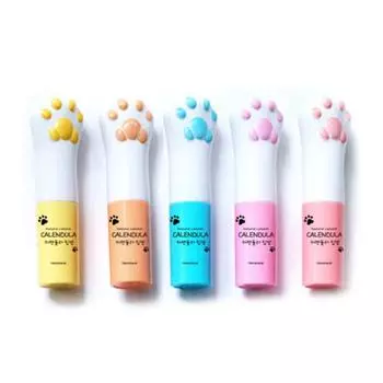 Mataba calendula moisturizing lip balm 5-piece making set, lemon + orange EO, 1 piece, 3g