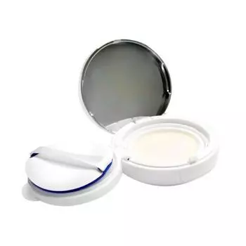 Mataba DIY Cushion Compact Eye Case 73 x 73 x 27 мм, белый + серебристый, 1 шт.