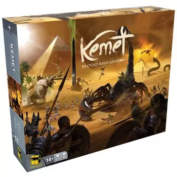 Matagot SARL Kemet Blood and Sand Board Game Ages 2 to 5 Players 90 to 120 Minutes Playing Time - 12+