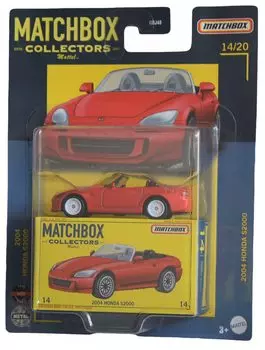 Matchbox 2004 Hon da S2000 Collector Series - [Красный] 14/20 красный