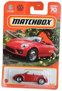 Matchbox 2019 Volkswagen Beetle Кабриолет