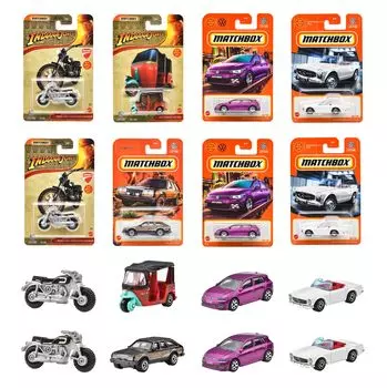 Matchbox Basic Car J Assortment Vehicle Toys Mini Cars 24 Cars Box Sold 3 Years and Senior 98BJ-30782