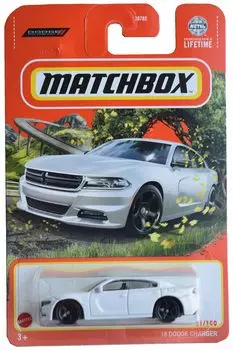 Matchbox Dodge Charger White 18 81/100