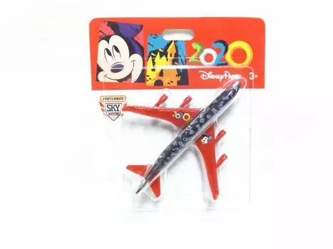 MATCHBOX металлический литой самолет Boeing 747 2020 Disney Theme Park Limited
