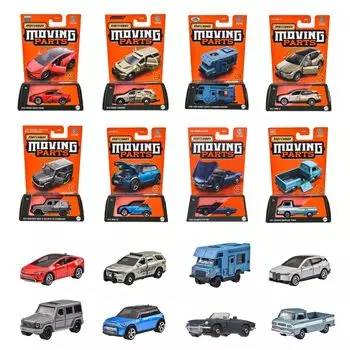 Matchbox подвижные части ассорти игрушечные машинки мини коробка проданы в возрасте 3 и много машин, 8, коробка, вверх, 988R-FWD28