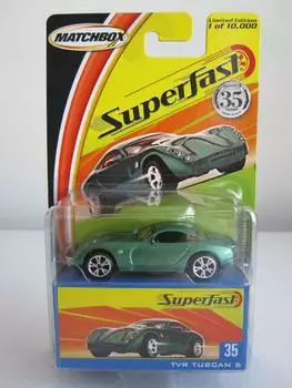 Matchbox Superfast TVR Tuscan S Limited Edition 1 of #35 - 10,000
