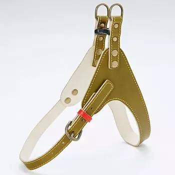 MATE Antique Leather Style Size Green ADD. Harness, S, зелёный