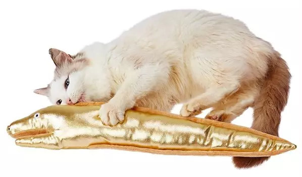 MATE Cat Toy Long Ikegurumi Golden Moray Eel ADD.