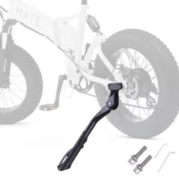 MATE Stand Kickstand Электрический велосипед Fat Bike Только велосипед Легко DIY Пользовательские детали Функция телескопирования Регулируемая длина Болт из нержавеющей стали