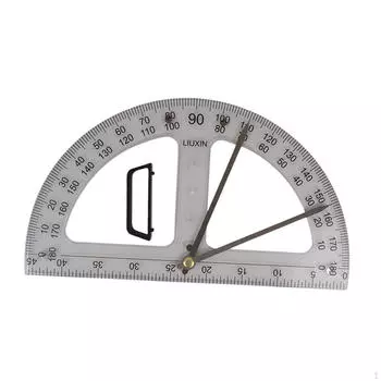 Математическая геометрия линейка транспортир измерение угла большой размер многофункциональный обучающий для офиса