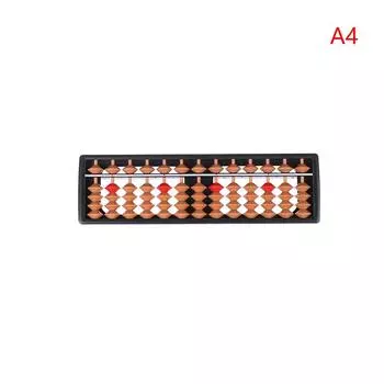 Математика для начинающих 7/9/11/13/15/17 Цифровые стержни Новые детские мини-стандартные счеты Соробан Калькулятор Инструмент для подсчета A4