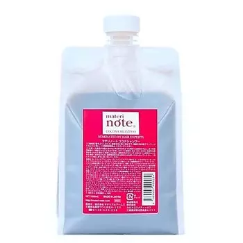 materi note Шампунь Cocona 1000 мл Шампунь с аминокислотами Профилактика седины Поврежденные волосы Capixil Без силикона