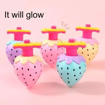 Материал безопасности светодиодный волчок с пусковой установкой многоцветный пальчиковый спиннер мини-гироскоп