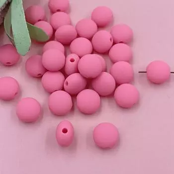 Материал бисера, ожерелье, браслет, своими руками, модные резиновые плоские круглые бусины 12 мм, ювелирные аксессуары, сплошной цвет, 30 шт. синий