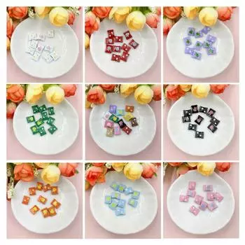 Материал для бисероплетения для браслета, ожерелья, конфетные бусины 9,7*12,6 мм, сделай сам, мода, 10 шт., изготовление ювелирных изделий, милые аксессуары из сплава фиолетовый