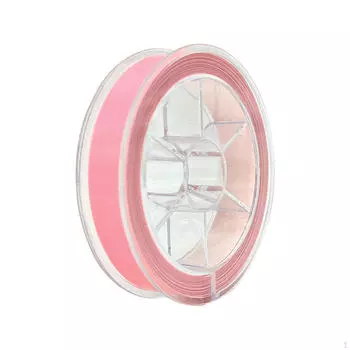 Материал для привязывания мушек для изготовления приманок для изготовления легкой светящейся резиновой ленты Bucktail розовый