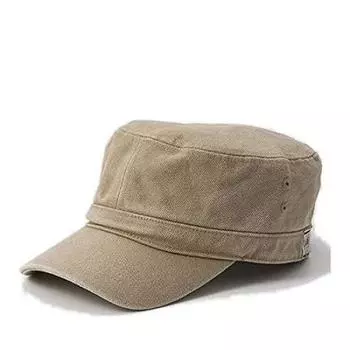 Материал холста рабочая кепка малая кепка шляпа кепка повседневная уличное длинное поле размер XL бежевый [Grace] мужская женская (59-62см Рекомендуется) бежевый