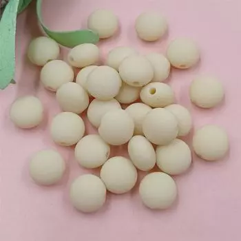 Материал из бисера, ручная работа, 30 шт., 12 мм, плоские круглые бусины, ожерелье, браслет, сделай сам, резиновые одноцветные ювелирные аксессуары, модные аксессуары зелёный