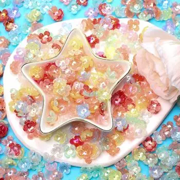 Материал: лепестки, свободные бусины, яркое лицо, акрил, модные аксессуары для сережек, материалы ручной работы, 10 мм, антикварные инструменты 160pcs разноцветный