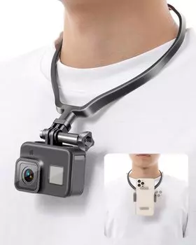 Материал от крупного производителя, общий объем продаж которого составляет более Совместим с аксессуарами Может использоваться с экшн-камерами Поставляется с ремешком для предотвращения