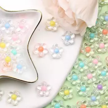 Материал ручной работы, модное прозрачное/матовое ожерелье «сделай сам», банка с сердцем, сливовыми бусинами, браслет, изготовление ювелирных изделий, около 200 шт. Transparent разноцветный