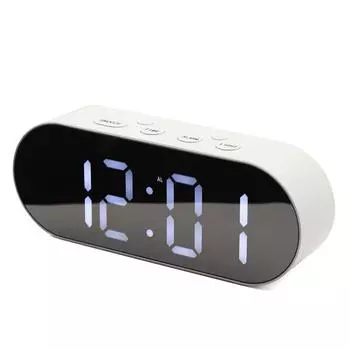 Materials Digital Alarm Clock With Adjustable Brightness Bottom Safety And Anti