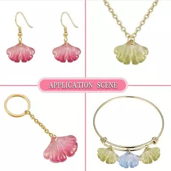 Материалы для изготовления ожерелья, держателя для цветов и листьев, браслета, искусственного жемчуга, модных бусин для держателя цветов, 50/100 шт., аксессуары для украшений из АБС-пластика своими руками Style 6 / 50pcs