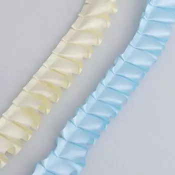 Материалы для рукоделия Элегантная многофункциональная 2,5 см одинарная полиэстеровая кружевная одежда юбка кукла DIY Craft Hat Ювелирные изделия Аксессуары Домашнее украшение ordinary model 2.5cm*10 yards