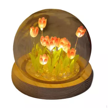 Материалы для тюльпанов, украшение своими руками, ночь для спальни, гостиной, общежития 11 Flower