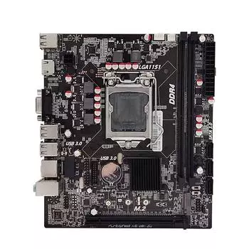 Материнская плата компьютера DDR4 H310B4 LGA1151, поддержка процессора 64G, двухканальный двойной интерфейс M.2 Realtek