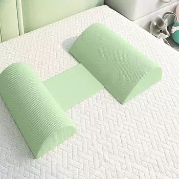 Maternity Support Pillow for Side Sleepers with Detachable Cover зелёный
