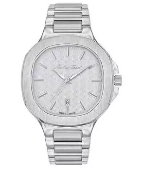 Mathey-Tissot Evasion Кварцевые мужские часы из нержавеющей стали с белым циферблатом H152AI белый