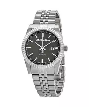 Mathey-Tissot Mathy III Автоматические мужские часы из нержавеющей стали с серым циферблатом H1810ATAS серый