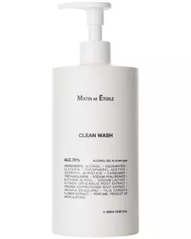 MATIN et Clean Wash Спиртовой гель для рук Мускус 500 мл TOILE (Древесный аромат)